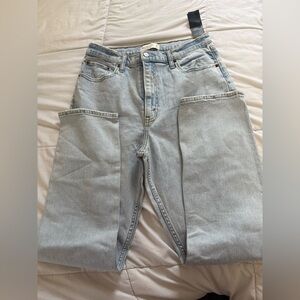 Abercrombie & Fitch Women's Denim Straight Leg Jeans